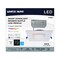 Satco 12W LED DW LP Regress Baffle DL 6 in. Square - Starfish IOT Tunable White and RGB 120V 90 CRI White S11567 - alternate 6